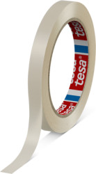 Packaging tape, 12 x 0.065 mm, PVC film, white, 66 m, 04124-00045-00