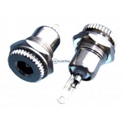 DC gniazdo 5,5/2,1 przykręcane metalowe