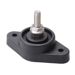 Black Negative M8 Stud Large Base Power Distribution Post 150A