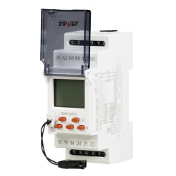 Programator czasowy astronomiczny z pamięcią zewnętrzną 2-kanałowy 24-250V AC 30-300V DC ZCM-32P/U EXT10000219
