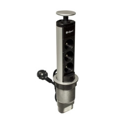 Listwa meblowa podblatowa 3-gniazda 1,4m PF1203L