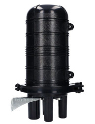 Mufa FTTX, 2 tacki, 24 spawy, czarna Extralink Grant