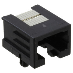 Złącze RJ45 Żeński Złącze RJ45 Przewlekany Cat3 TE Connectivity, 90°, 8P8C-żyłowe