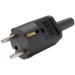 Martin Kaiser 516/sw Safety Plug Black Polyamide IP20 Reconnectable IP20