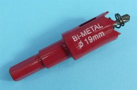 OTWORNICA KORONKA BI-METAL 19mm