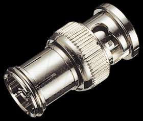 BNC adapter, BNC plug/coaxial socket