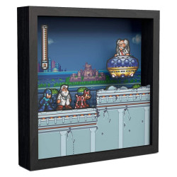 Mega Man 7: Dr Wily Pixel Frame (9x9") [Discontinued]