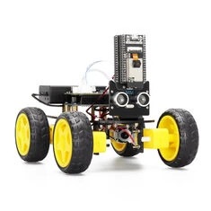 Zestaw inteligentnego robota 4WD Tscinbuny z kamerą ESP32 kontrolowany przez WiFi do programowania Arduinos.