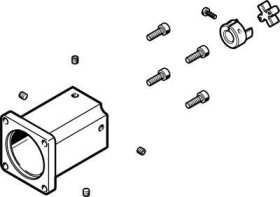 Zestaw osiowy FESTO EAMM-A-V20-28A 4505258