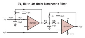Dual 80MHz, 25V/µs Low Power Rail-to-Rail Input and Output Precision Op Amps