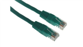 Kabel Patchcord Utp5 1,0M Zielony