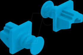 86509 Dust Cover for RJ45 jack 10 pieces blue