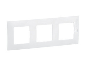 NOWE NILOE Ramka 3 potrójna biała white NP113WH LEGRAND