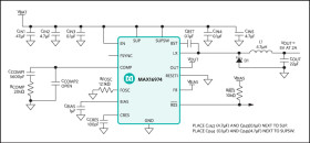 High-Voltage, 2.2MHz, 2A Automotive Step-Down Converter with Low Operating Current