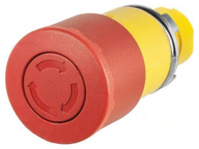 Przełącznik bezpieczeństwa 22mm Poz.stab 2 czerwony brak 46-2C36.1H20.000