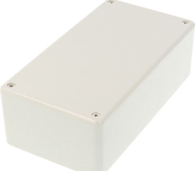 ABS enclosure, (L x W x H) 150 x 80 x 50 mm, light gray (RAL 7035), IP54, 1591DSGY