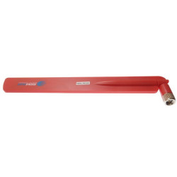 Antena GSM/LTE4G Bat 15dbi SMA do modemów LTE czarna/czerwona