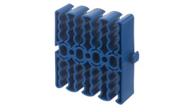 Organizator Kabli Sieciowych Na 24Szt. Kabli Niebieski Neku