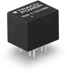 DC converter, 18-75 VDC, 1 W, 1 output, 9 VDC, 79 % efficiency, TDN 1-4819WI