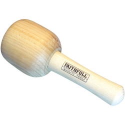 Faithfull FAICM90HD Heavy-Duty Carver&#x27;s Mallet Beech 90mm