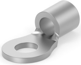 Uninsulated ring cable lug, 1.25-2.0 mm², AWG 16, 2.84 mm, M2.5, metal, 34119