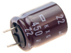 Kondensator elek. 68uF/450V;105C; 12.5x50mm;RXZ;LEAGUER;10000h;(46)