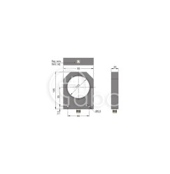 Czujnik indukcyjny z otworem SIA63-NE H, SIA000106