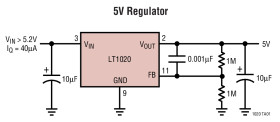 Micropower Regulator and Comparator