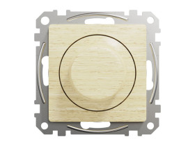 SEDNA DESIGN & ELEMENTS Ściemniacz LED obrotowy RC/RL brzoza SDD180502 SCHNEIDER ELECTRIC