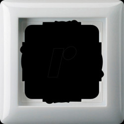 021103 Pure white glossy frame, single