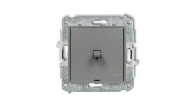 Mini Łącznik Krzyżowy W Stylu Amerykańskim Szary Mat 27Mwpus-6