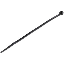 StarTech.com CBMZT6B 6"(15cm) Cable Ties - 1/8"(3mm) wide, 1-3/8"(39mm) Bundle