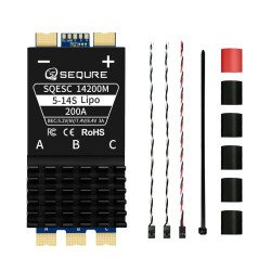 Regulator ESC SEQURE 14200M 5-14S 200A AM32