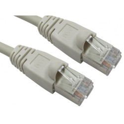 Kabel Ethernet Cat6 długość 0.5m Z zakończeniem RS PRO LSZH l. żył: 8 średnica 5.6mm