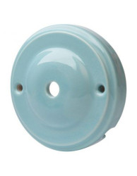 CERAMICZNA PODSUFITKA OKRĄGŁA 100mm JABŁUSZKO PASTELOWA MIĘTOWA