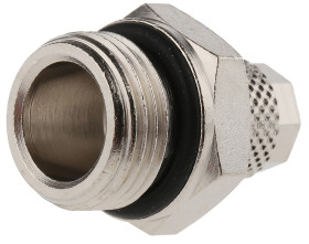 Złączka pneumatyczna G 3/8 męskie Wciskane 6 mm RS PRO Adapter gwintowany prosty