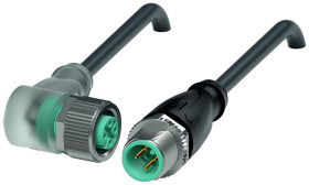 Pepperl+Fuchs 240784-100008 Złącze konfekcjonowane czujnika/aktuatora 10 m Ilość pinów: 4, 4 1 szt.