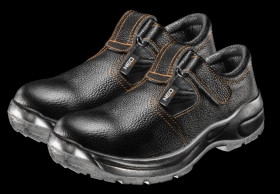 Sandały robocze skórzane antypoślizgowa podeszwa z systemem absorbującym wstrząsy wkładka antyelektrostatyczna rozmiar 46 82-077