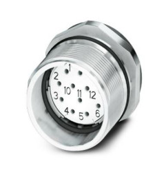 Złącze wielostykowe przemysłowe 17-pinowe M23 Montaż w przegrodzie Gniazdo Phoenix Contact