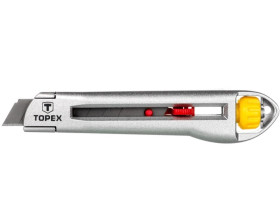 Nóż z ostrzem łamanym 18 mm metalowy korpus 17B103