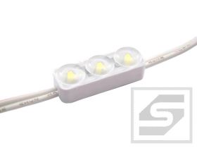 Moduł LED LW-MINI3 6500K;12VDC;60lm 3xSMD2835;0.6W/50mA;29x8.5x8.5;IP65