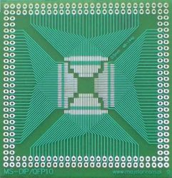 MS-DIP-QFP10#71mm x 73,5mm PŁYTKA UNIW.