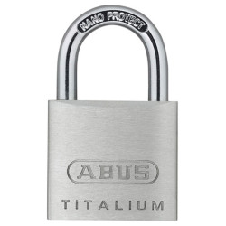 ABUS 56189 64TI/30mm TITALIUM&#x2122; Padlock Keyed Alike KA6312