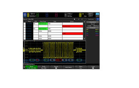 Oprogramowanie do oscyloskopów, Szeregowe Wyzw. I dekodowanie, 3000A, 7.4
