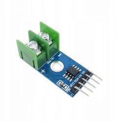 Moduł z MAX6675 kontrolerem termopary typu K