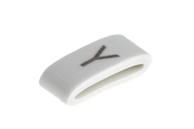 Oznaczniki kabli Wsuwany HellermannTyton zakres 1.8 → 6.3mm ilość 100