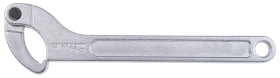 Klucz hakowy Satynowy chrom, materiał: Stal chromowo-wanadowa, Facom
