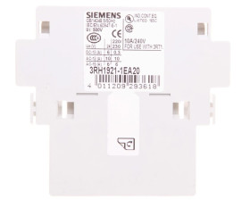 Styki pomocnicze 2Z montaż boczny pierwszy blok S6 do S12 przył śrubowe SIRIUS 3RH1921-1EA20