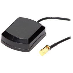 Antena GPS z wtykiem SMB-B kąt.