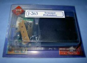 J-263 TERMOM.DWUKANAŁOWY -50ř->+125řC